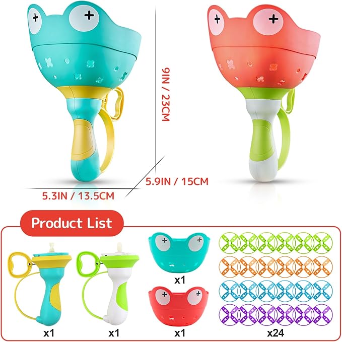 pamexin Outside Toys for Kids Ages 4-8 - Manual Capture Catching Game - Toddler Chasing Toy for Boys & Girls, Ages 3-7 - Outdoor Fun Family Games