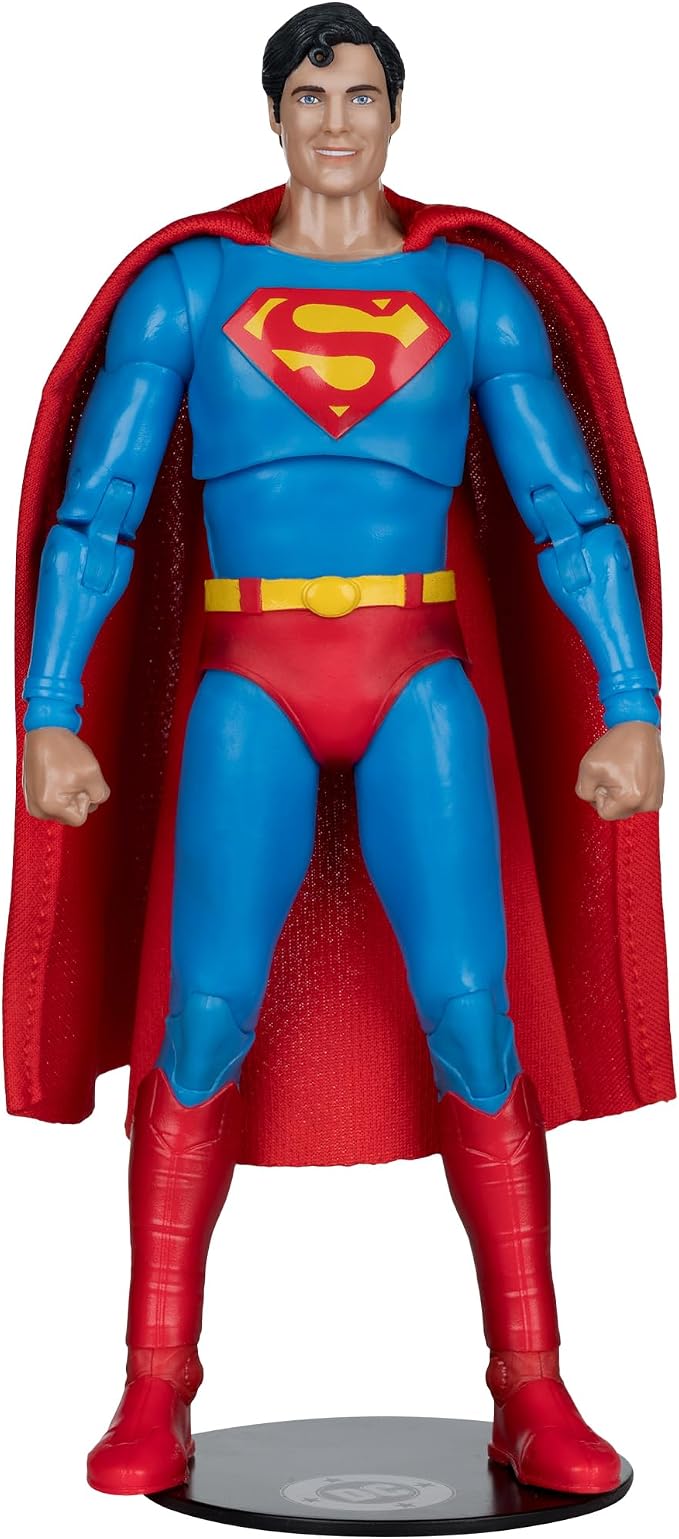 McFarlane Toys- DC Multiverse Superman (Superman: The Movie 1978) 7in Action Figure (Deluxe Theatrical Edition)