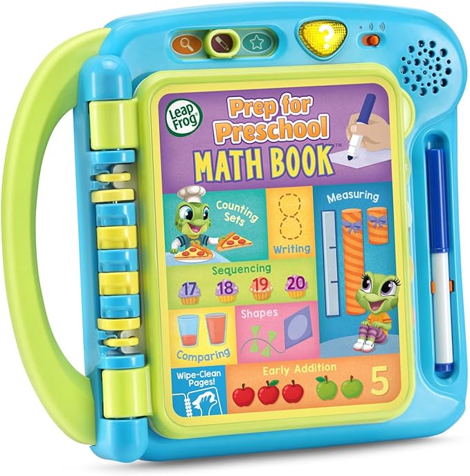 LeapFrog Prep for Preschool Math Book