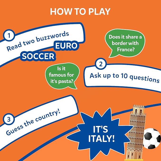 Skillmatics Guess in 10 Countries of The World, Perfect for Boys, Girls, Kids & Families Who Love Card Games, Educational Toys, Travel Games, Trivia, Gifts for Ages 8, 9, 10 & Up