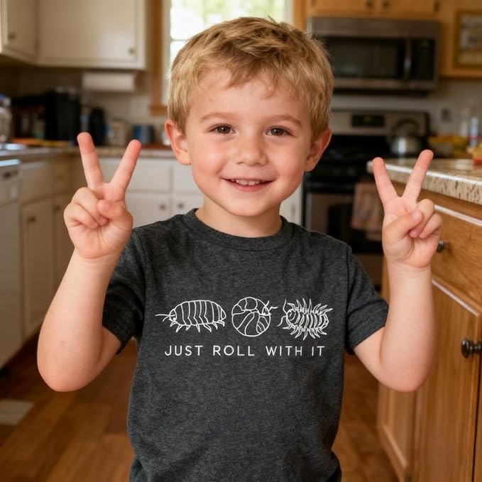 Todder Boys Shirt Kids Trains Bug Retro Nature Cool Tees Tops 2-7 Years