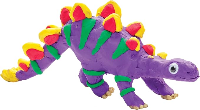 Creativity for Kids Create with Clay Dinosaurs: Sensory Craft, Creative Toy, Dinosaur Children's Toy, Boy Gifts, Spring Crafts for Kids (Ages 5+)