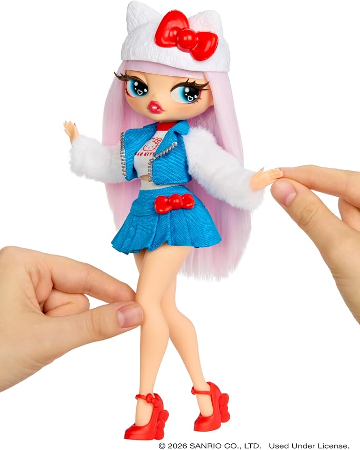 LOL Surprise OMG Loves Hello Kitty and Friends – Hello Kitty – Fashion Doll, Play & Display!