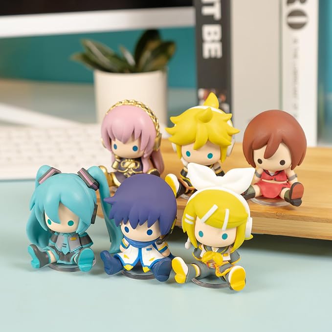Hamee RE-Ment Hatsune Miku Blind Box Figure for Birthday Gift, Party Favor, Collectible Toy (Hatsune Miku petadoll - Piapro Characters) – 1 Pc. Mystery Box