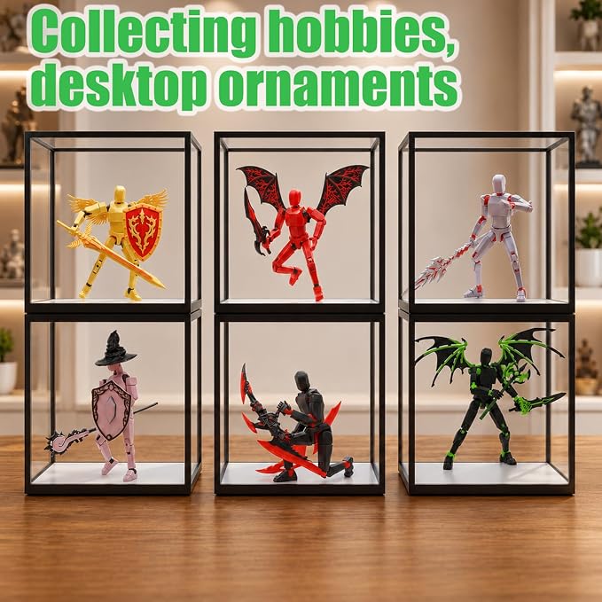 T13 Action Figure Set Assembled-3D Printed Multi-Jointed Movable Dummy 13，Titan 13 Action Figure, Birthday Gifts for Boys, Girls Desktop Decorations