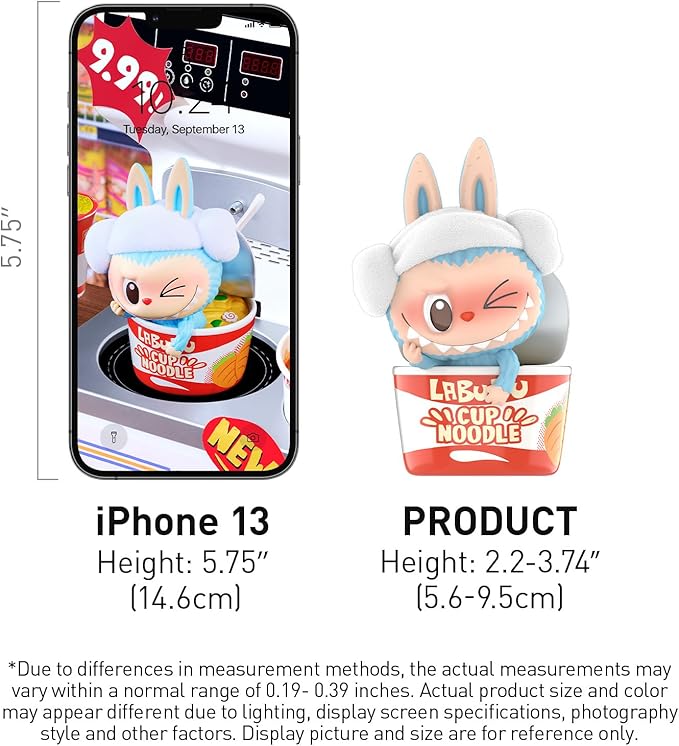 POP MART The Monsters Wacky Mart Series Blind Box Figures, Random Design Action Figures Collectible Toys Home Decorations, Holiday Birthday Gifts for Girls and Boys, Single Box