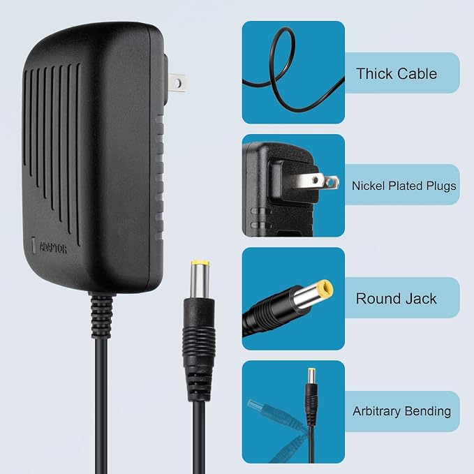 24V Charger for Kids Ride On Car Toys 24 Volt Battery Charger Wrangler SUV Kid Trax Dynacraft Toy Car Jeep ATV Quad (24v Battery Charger)