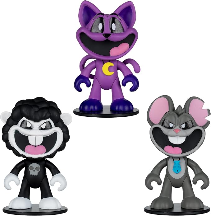 McFarlane Toys- Poppy Playtime 2.5in Critter Mini Figure Blind Box (Series 1) 3 Pack