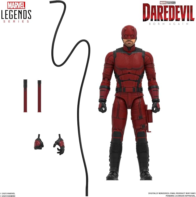 Marvel Legends Series Daredevil: Born Again Daredevil Collectible 6-Inch Action Figure