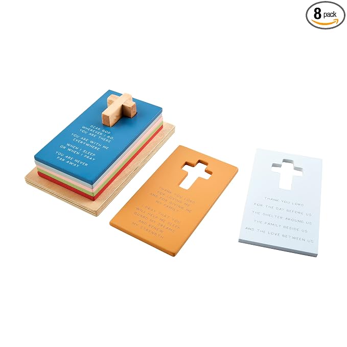 Mud Pie Prayer Stacker Puzzle, 5 3/4" x 3 1/2"