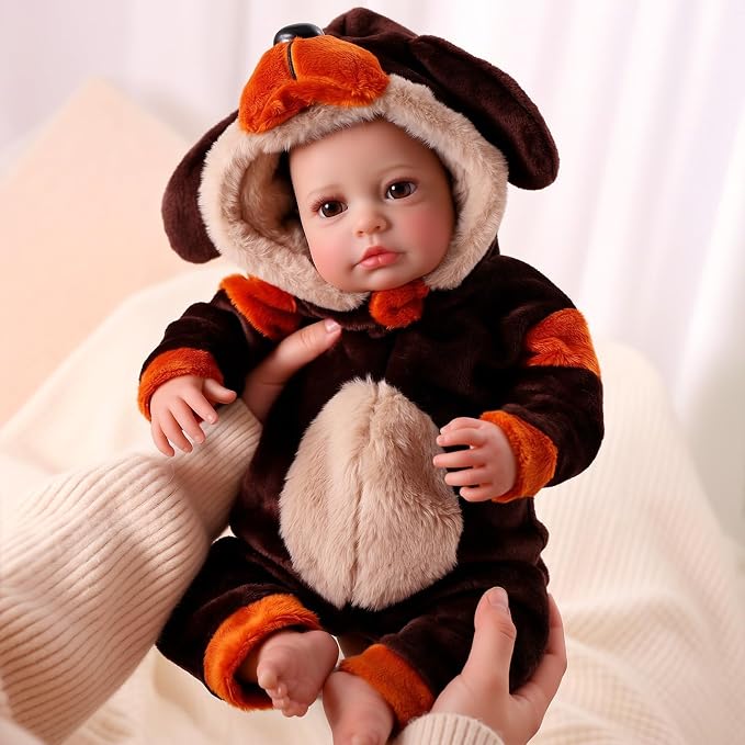 BABESIDE Reborn Baby Dolls - 20-inch Cute Soft Vinyl Realistic Baby Doll Real Life Baby Dolls with Complete Accessories Perfect for Cuddling, Playtime, and Gift Giving