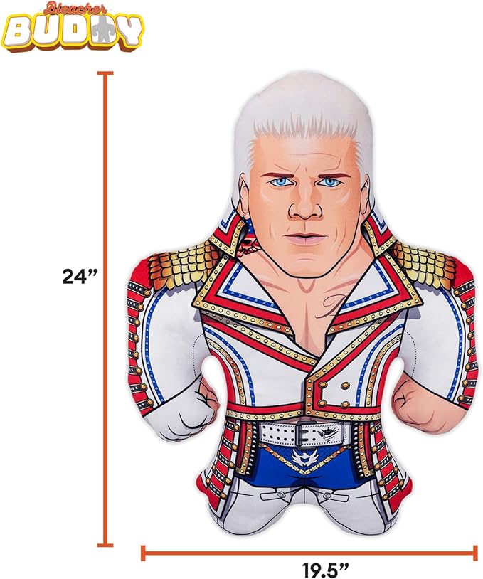 Bleacher Creatures WWE Cody Rhodes 24" Bleacher Buddy - Soft Plush Toy