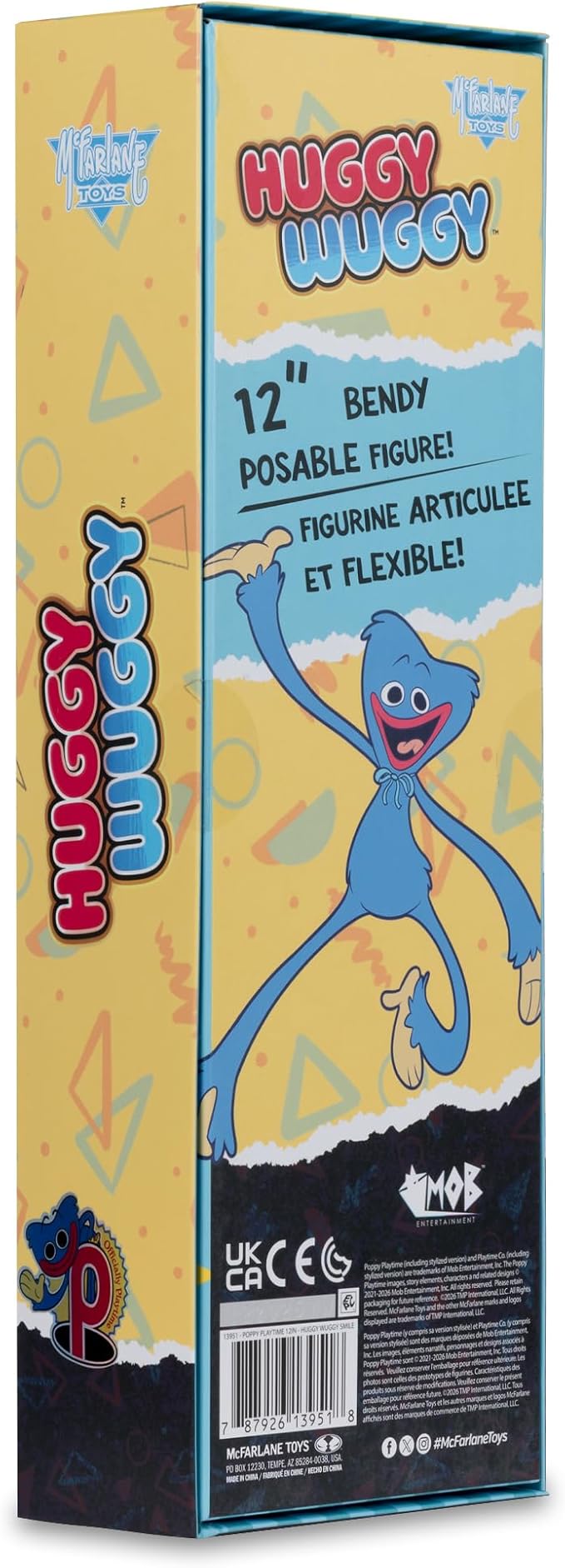 McFarlane Toys- Poppy Playtime Huggy Wuggy 12in Bendable Figure