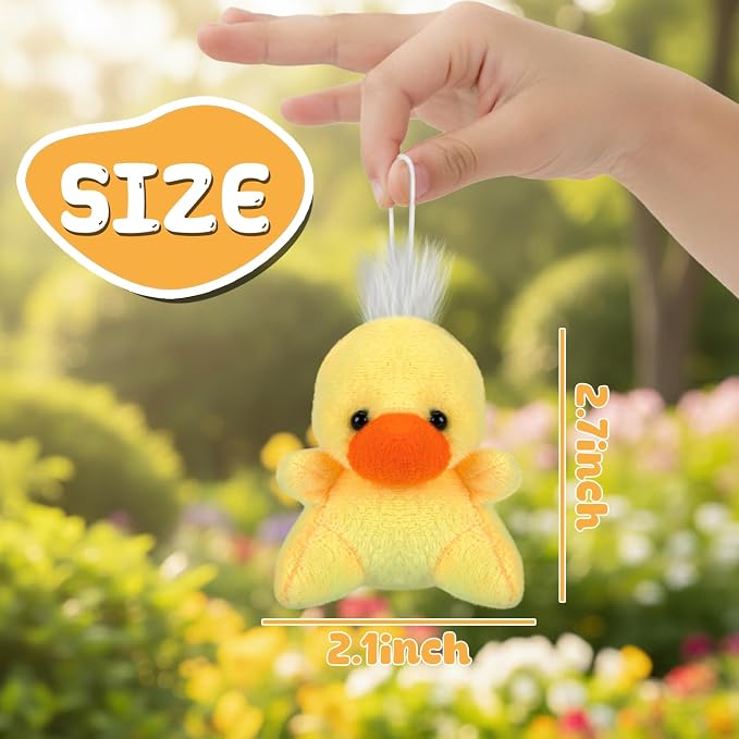 Sofier Valentines Day Gifts for Kids Classroom 24 Pack Valentines Mini Animal Toys Keychains Bulk for Boys Girls Classroom Exchange Party Favor School Teacher Student