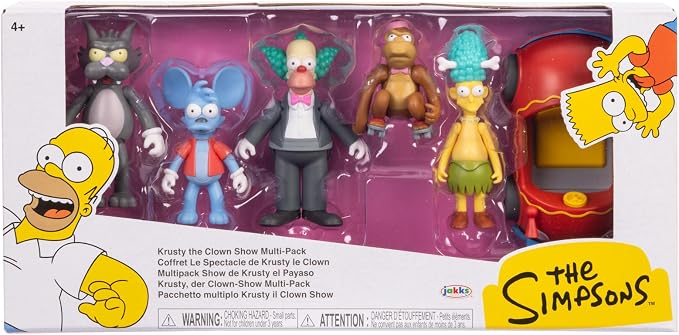 The Simpsons 2.5 Inch Figure Multipack Krusty The Clown Show Set