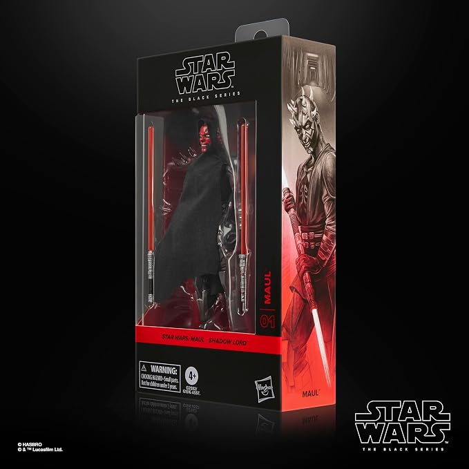 STAR WARS The Black Series Maul, Maul – Shadow Lord Premium Collectible 6 Inch Action Figure