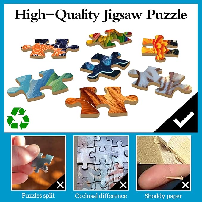 Fantasy Forest Jigsaw Puzzle, 1000 Piece Puzzle for Adults, Impossible Hard Difficult Challenging Puzzles for Adults 1000 Pieces, Home Decoration Puzzle, Interlock Perfectly No Dust