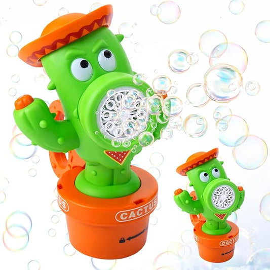 Palksky Bubble Machine for Kids Toddlers, 2PCS Rechargeable Bubbles Blower Maker with Lights for Parties, Automatic Bubbles Blower Machine for Outdoor Wedding Birthday Party