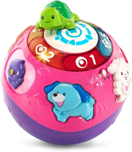 VTech Wiggle and Crawl Ball, Purple