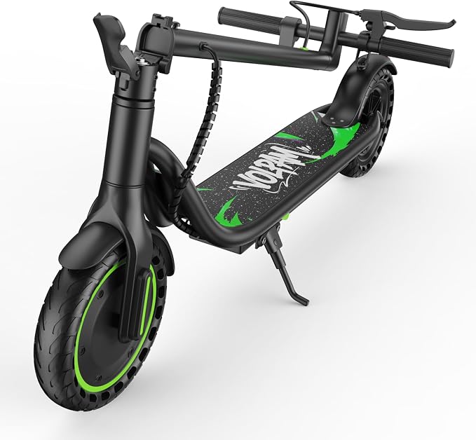 VOLPAM Electric Scooter, 350W/500W/800W/1000W/250W Powerful Motor & 19/22/ 9 MPH Top Speed, 16-28-10 Miles Long Range, Folding E Scooter Choice