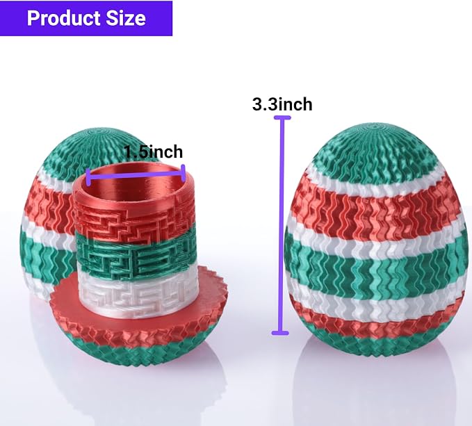 Maze Egg Money Puzzle Gift Box: Available in 4 Unique Internal Designs - Secret Cash Holder & Surprise Gift Container for Easter, Birthday, Wedding - Fun Brain Teaser Toy for Kids & Adults