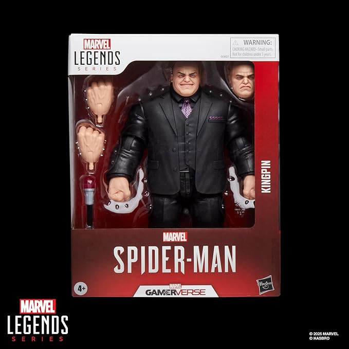 Marvel Legends Series Gamerverse Kingpin, Spider-Man Video Game-Inspired Collectible 6 Inch Action Figure (Amazon Exclusive)