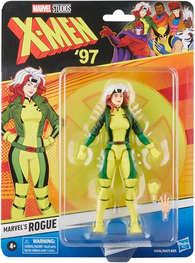 Marvel Legends Series Rogue, X-Men ‘97 Collectible 6-Inch Action Figures