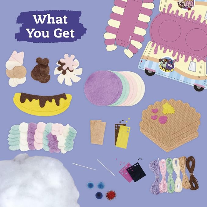 Klutz Sew Your Own Ice Cream Animals