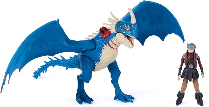 DreamWorks Dragons, How to Train Your Dragon, Deadly Nadder & Astrid, Viking Duo Action Figures, Kids Toys for Boys Ages 4 and up