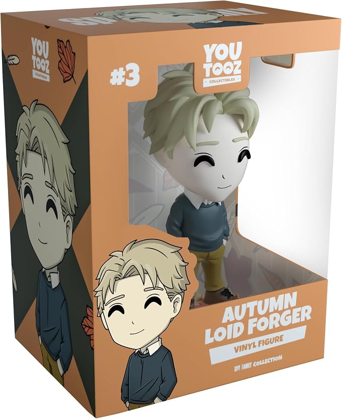 Youtooz Spy x Family Autumn Loid Forger 5" Vinyl Figure, Collectible Autumn Loid Forger Spy x Family Collection