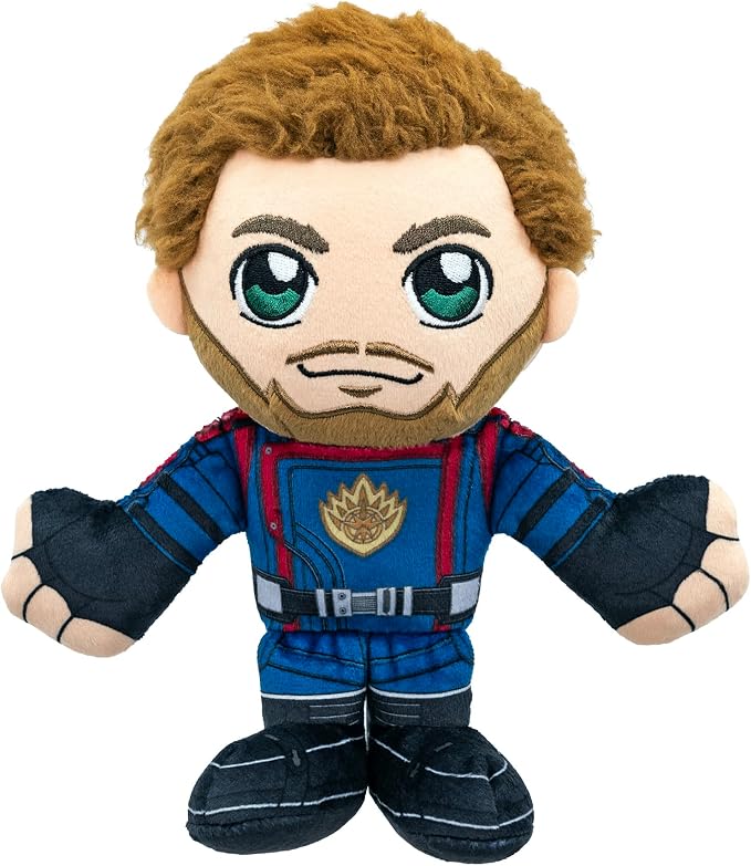 Bleacher Creatures Marvel Star-Lord 8" Kuricha Sitting Plush- Soft Chibi Inspired Toy