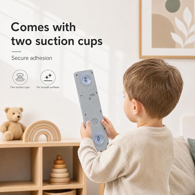 Elevator Activity Panel |Sensory Busy Board Toys for Toddlers 18M+, Montessori Toys &Travel Educational Toy for 2 3 4 5+Year Old Boy & Girl Gifts
