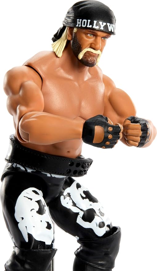 Mattel WWE “Hollywood” Hulk Hogan Action Figure, Main Event Series #165, 6-inch Collectible Superstar with 14 Articulation Points & Life-Like Look