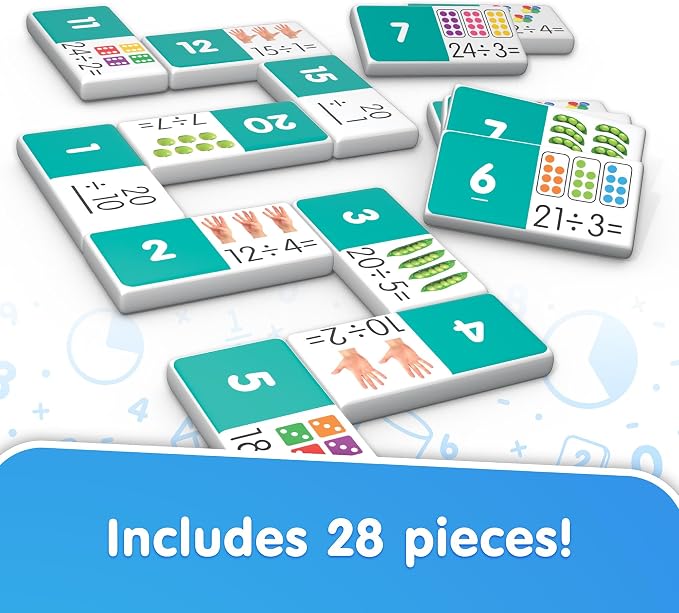 Junior Learning Division Match & Learn Dominoes, Multi