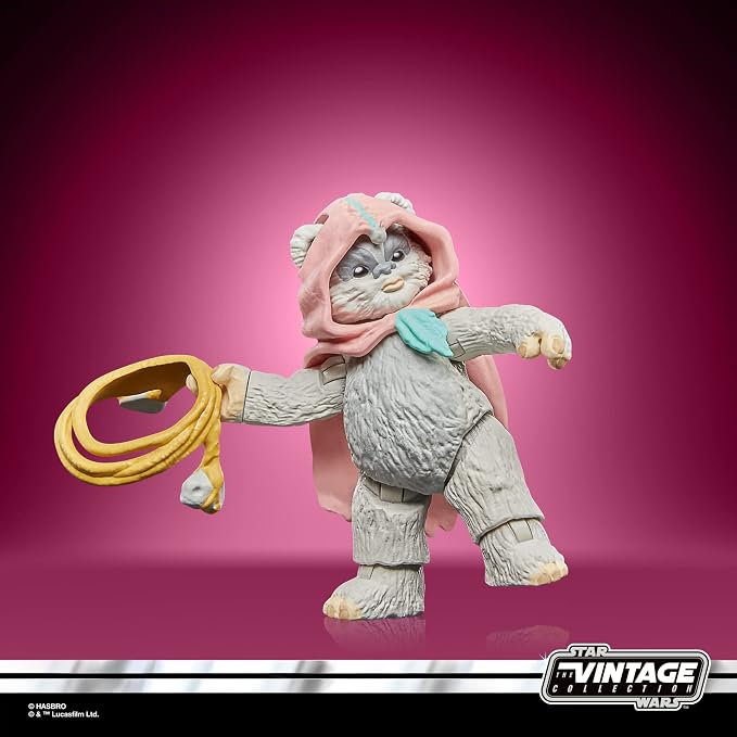 Star Wars The Vintage Collection Wicket W. Warrick & Kneesaa, Star Wars: Ewoks Collectible 3.75” Action Figures 2-Pack