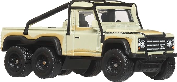 Matchbox Toy Cars, Desert Chase Escape 4-Pack of 1:64 Scale Die-Cast SUVs from the Movie, Includes Toyota 4Runner with Exclusive Deco, Collectible Set