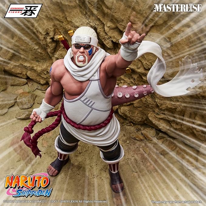 Ichibansho Figure - Naruto Shippuden - Killer Bee (A Bridge Between The Lament of Samsara and Peace) Masterlise Collectbile Statue