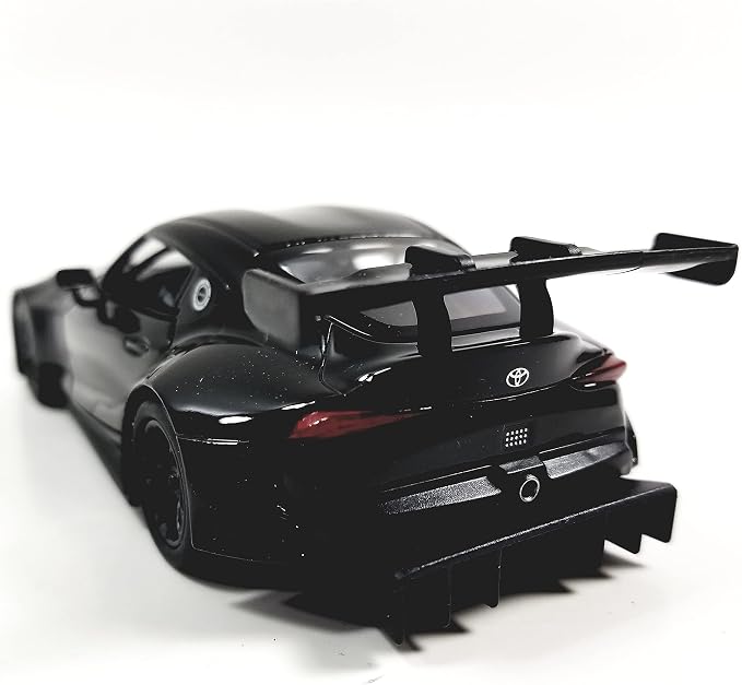 KiNSMART Toyota GR Supra Concept Racing Edition 1/36 Scale Diecast Race Car (Black)