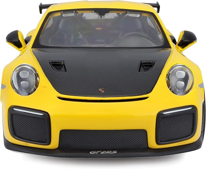 Maisto 1:24 Scale Special Edition 2018 Porsche 911 GT2 RS Diecast Vehicle - Yellow/Black