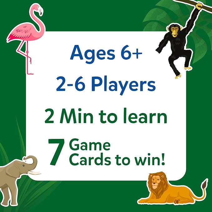Skillmatics Guess in 10 Animals Megapack, Perfect for Boys, Girls, Kids, Teens, Adults Who Love Animal Card Games, Trivia, Travel Games, Gifts for Ages 6, 7, 8, 9, 10, and Up