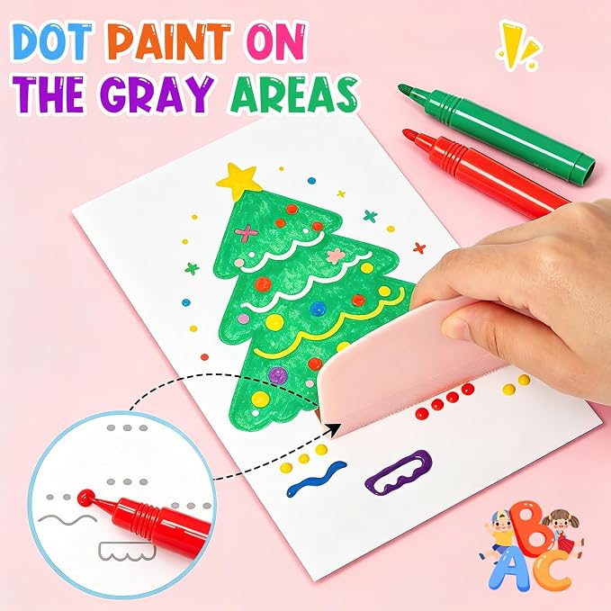 Rainbow Squeeze Art Kit, DIY Creative Scratch Art Kit for Kids, Magic Artistic ＆ Creative Squeegee Painting Set, for Drawing ＆Postcards, Favors Novelty Gifts for Boys ＆ Girls (Blue)