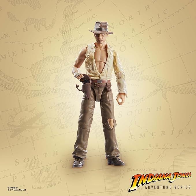 Indiana Jones and The Temple of Doom Adventure Series (Temple of Doom) Action Figure, 6-inch, Toys for Kids Ages 4 and Up