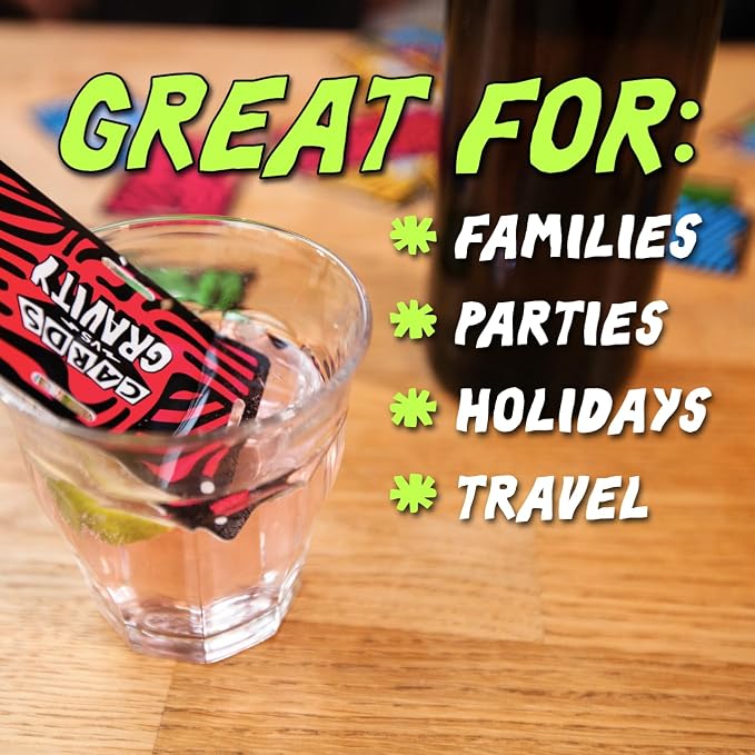 Big Potato Cards vs Gravity: Ultimate Stacking & Balancing Card Game | Waterproof Board Game for Family Fun, Holidays & Game Nights | 2-4 Players