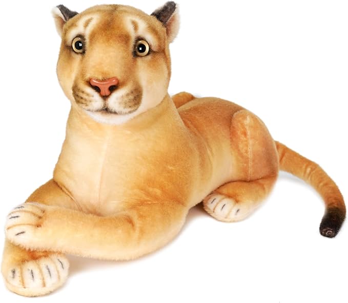 TigerHart Monique The Mountain Lion - 18 Inch (Tail Measurement Not Included) Stuffed Animal Plush