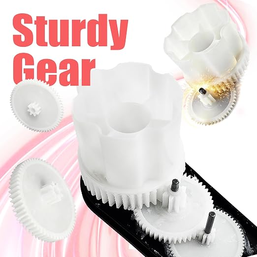 RS390 12V 16000RPM Miniature DC Motor Gearbox for Kids Ride on Car Power Wheels Upgrade Repair, 2PCS Pair of W3-BC Motors Compatible with Best Choice Truck/Jeep/Chevrolet Silverado Truck