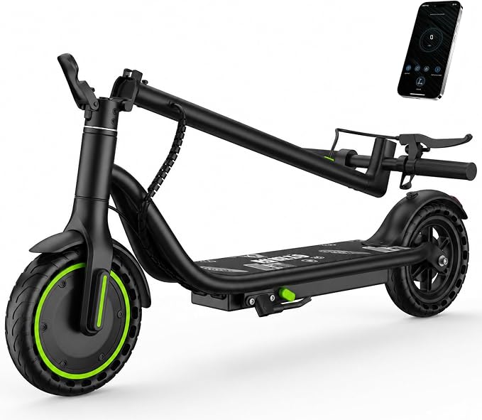 Electric Scooter for Adults, Teens & Big Kids, 350W-500W Motor, 10Mph-21 MPH & 10-28 Miles Max Range, 6.5 to 10 inch Tires, Portable Lightweight E-Scooter