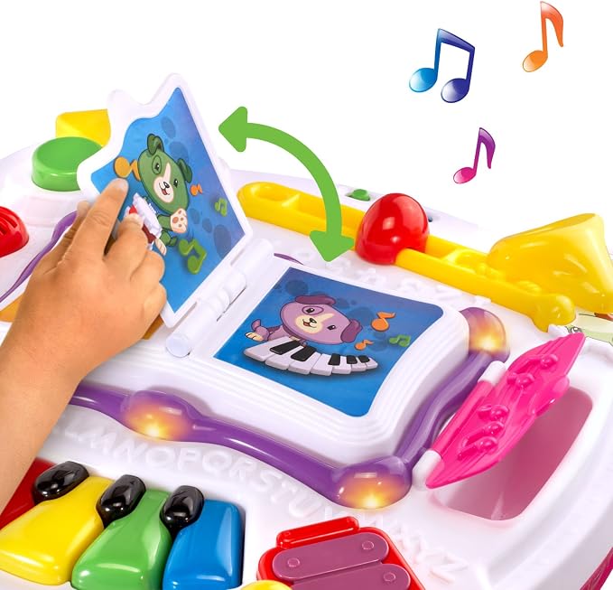 LeapFrog Learn and Groove Musical Table (Frustration Free Packaging), Pink