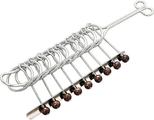 Metal Brain Teaser Puzzles for Adults,IQ Test Mind Games Toys Metal Wire Rings Trick Puzzle,Unlock Interlocking Puzzle Education Smart Toys for Adults Teens