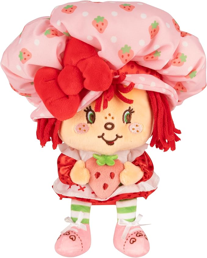 Hello Kitty® - 8-Inch Strawberry Shortcake x Hello Kitty® Plush 2-Pack - Officially Licensed Sanrio Product from Jazwares - Ages 6+ | Officially Licensed Sanrio Product, From Jazwares, Ages 6+