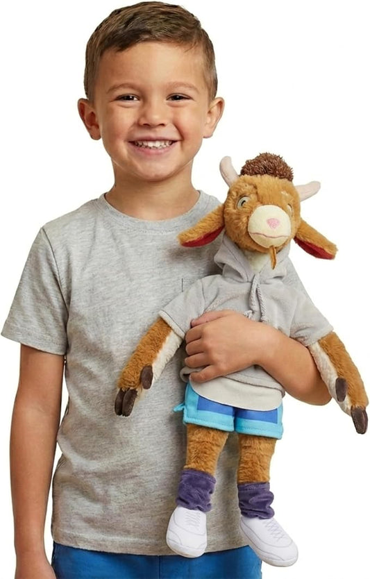 Jay Franco Space Jam Goat 22 Inch Plush Stuffed Animal Pillow Buddy - Super Soft Microfiber, Machine Washable, Embroidered Details, Cozy Kids Gift for Space Jam Fans (Officially Licensed)
